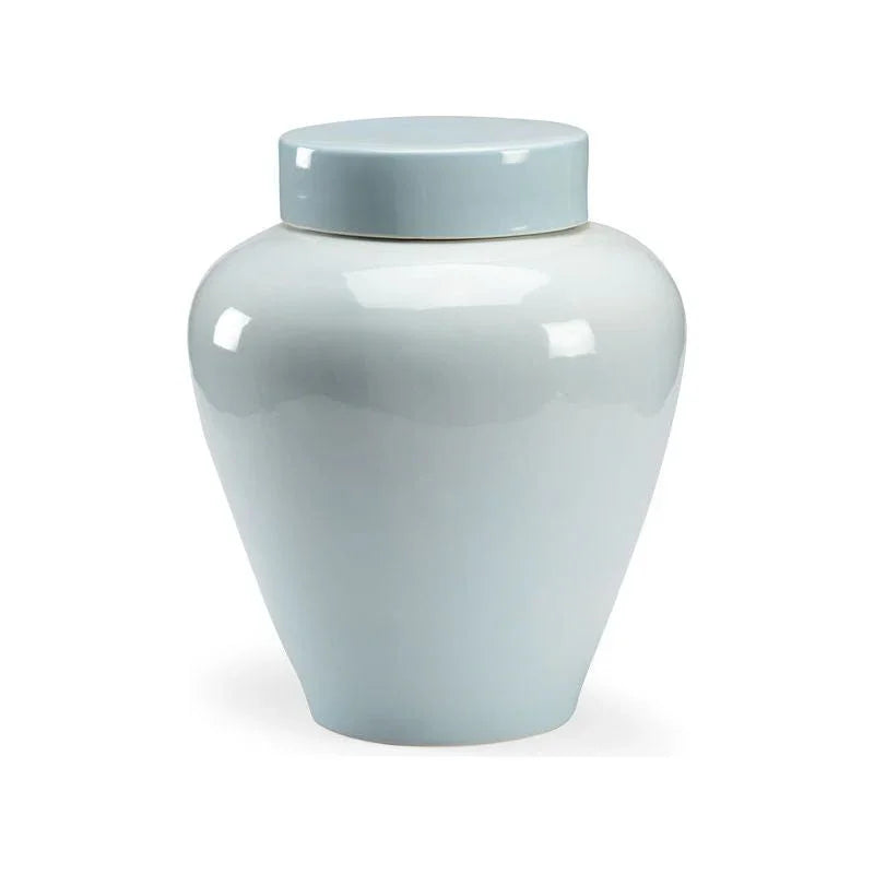 Lumberton Blue Glazed Porcelain Vase - LOOMLAN - Chelsea House - Vases & Jars