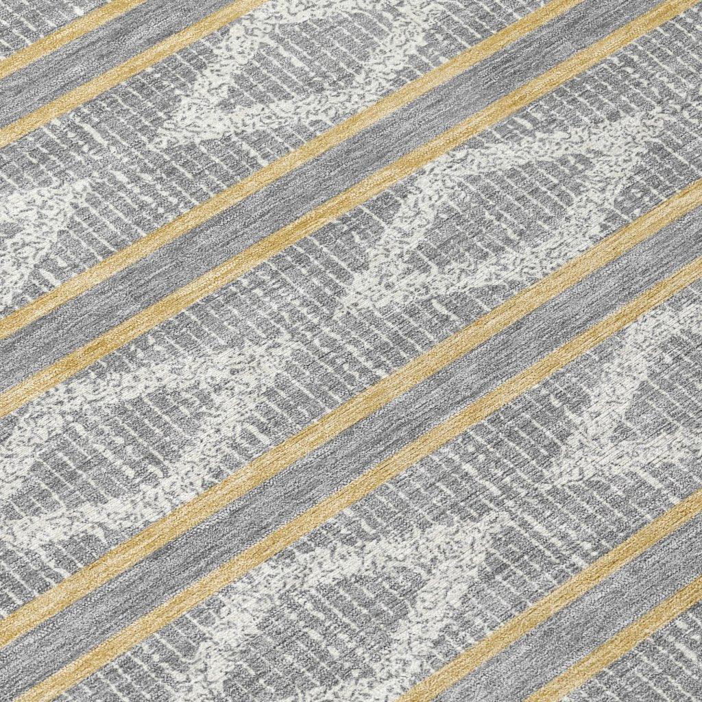 Lume Gray Washable Indoor-Outdoor Rug-Outdoor Rugs-LOOMLAN Rugs-LOOMLAN