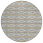Lume Gray Washable Indoor-Outdoor Rug-Outdoor Rugs-LOOMLAN Rugs-8' x 8'-LOOMLAN