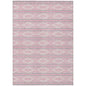 Lume Pink Washable Indoor-Outdoor Rug-Outdoor Rugs-LOOMLAN Rugs-2'6" x 3'10"-LOOMLAN