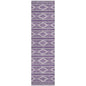 Lume Purple Washable Indoor-Outdoor Rug-Outdoor Rugs-LOOMLAN Rugs-2'3" x 7'6"-LOOMLAN