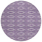 Lume Purple Washable Indoor-Outdoor Rug-Outdoor Rugs-LOOMLAN Rugs-8' x 8'-LOOMLAN