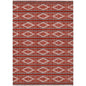Lume Red Washable Indoor-Outdoor Rug-Outdoor Rugs-LOOMLAN Rugs-2'6" x 3'10"-LOOMLAN
