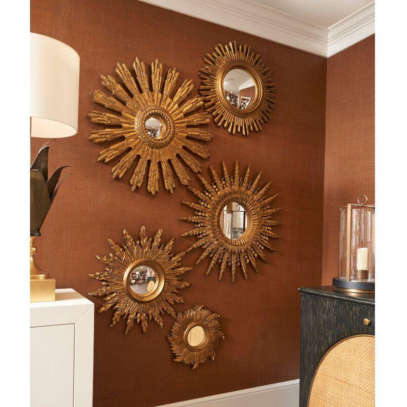 Lumiance Glistening Gold Finish Framed Wall Mirror - LOOMLAN - Chelsea House - Wall Mirrors