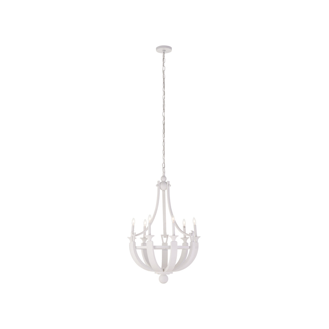 Lumiere Blanche White Chandelier