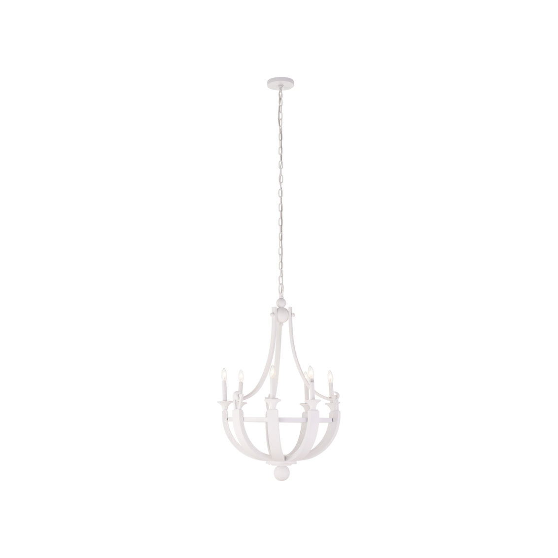 Lumiere Blanche White Chandelier