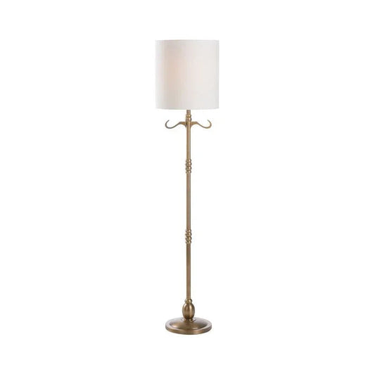 Lumiere Iron Made Traditional Floor Lamp-Floor Lamps-Wildwood-LOOMLAN