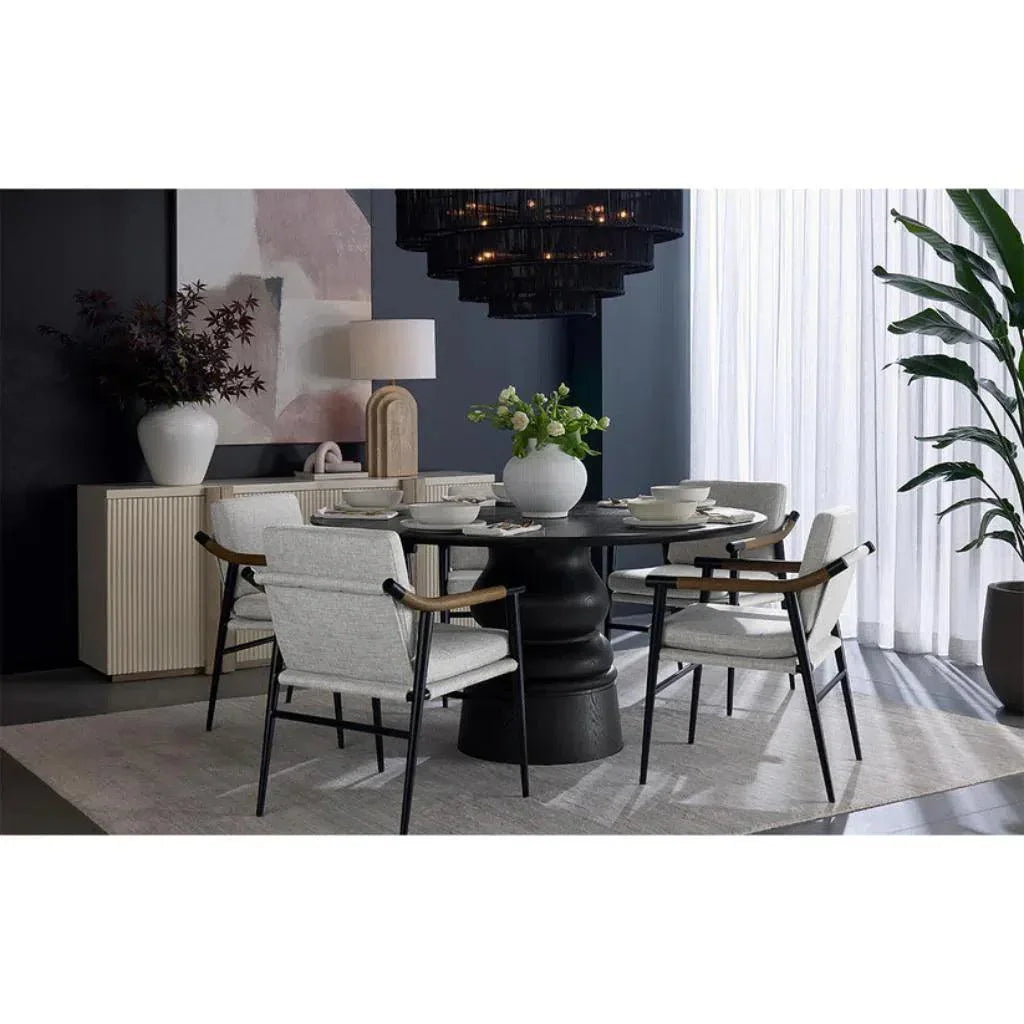 Lumina Handmade Jute Chandelier - LOOMLAN - SUNPAN - Chandeliers