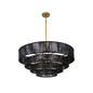 Lumina Handmade Jute Chandelier - LOOMLAN - SUNPAN - Chandeliers