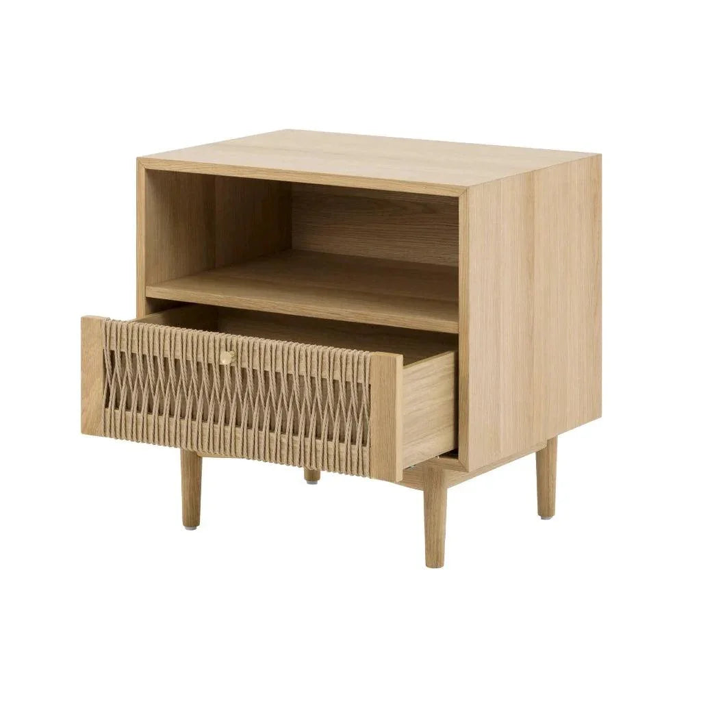 Lumina Seamlessl Designed Wooden Nightstand - LOOMLAN - LH Imports - Nightstands