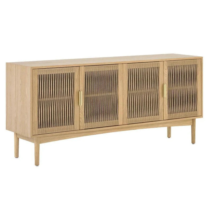 Lumina Wooden 4 Door Sideboard - LOOMLAN - LH Imports - Sideboards