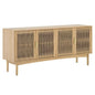 Lumina Wooden 4 Door Sideboard - LOOMLAN - LH Imports - Sideboards