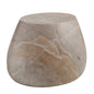 Luna Concrete Brown Accent Table
