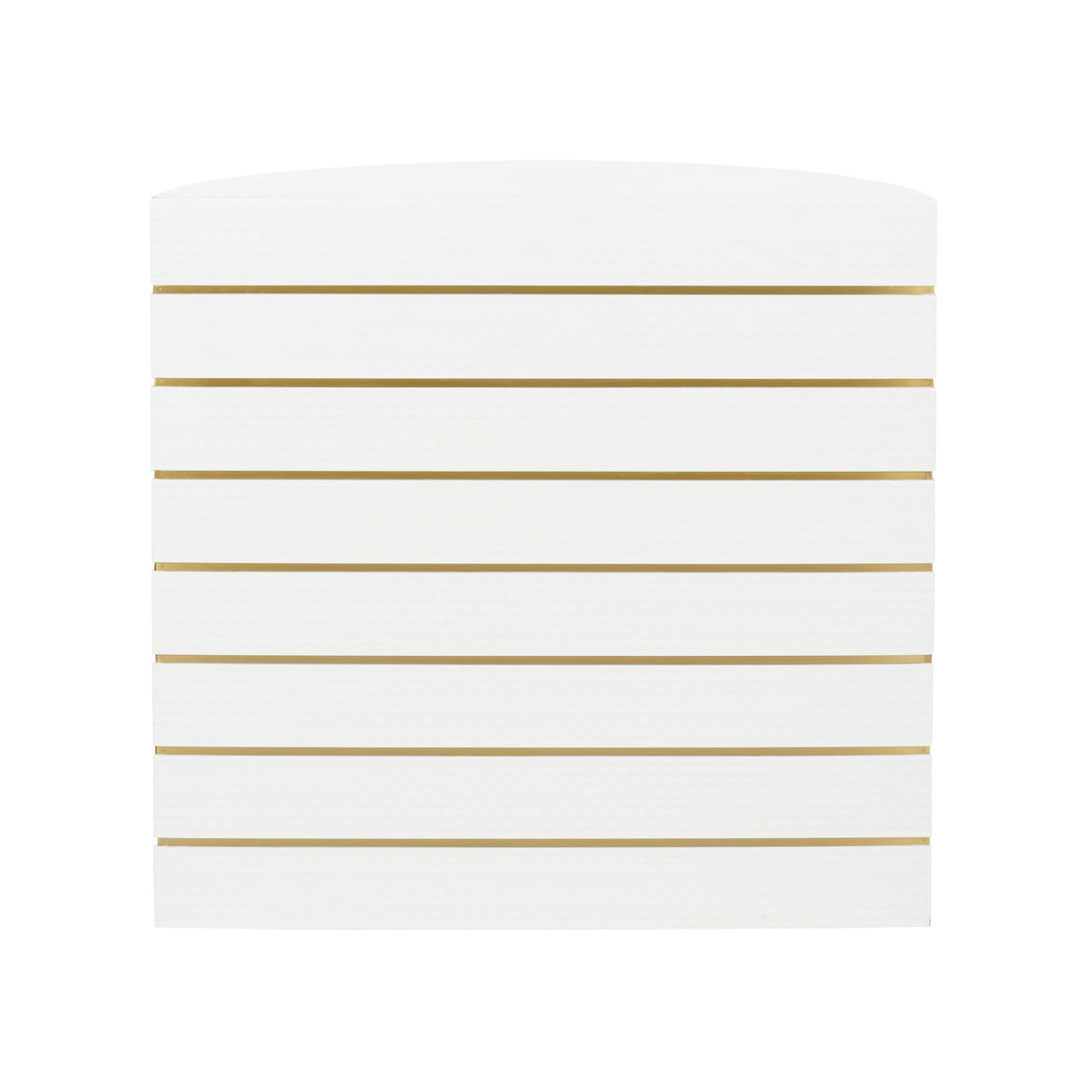 Luna Wooden White Console Table