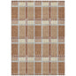 Lunara Orange Washable Indoor-Outdoor Rug-Outdoor Rugs-LOOMLAN Rugs-2'6" x 3'10"-LOOMLAN