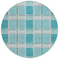Lunara Teal Washable Indoor-Outdoor Rug-Outdoor Rugs-LOOMLAN Rugs-8' x 8'-LOOMLAN