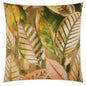 Lunari Green Throw Pillow