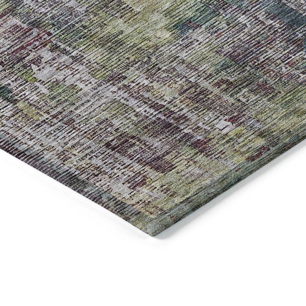 Lunisse Gray Washable Indoor - Outdoor Rug - LOOMLAN - LOOMLAN Rugs - Outdoor Rugs