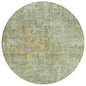 Lunisse Green Washable Indoor - Outdoor Rug - LOOMLAN - LOOMLAN Rugs - Outdoor Rugs
