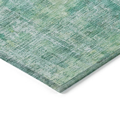Lunisse Teal Washable Indoor - Outdoor Rug - LOOMLAN - LOOMLAN Rugs - Outdoor Rugs