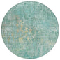 Lunisse Teal Washable Indoor - Outdoor Rug - LOOMLAN - LOOMLAN Rugs - Outdoor Rugs