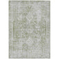 Lurea Green Washable Indoor - Outdoor Rug - LOOMLAN - LOOMLAN Rugs - Outdoor Rugs
