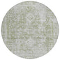 Lurea Green Washable Indoor - Outdoor Rug - LOOMLAN - LOOMLAN Rugs - Outdoor Rugs