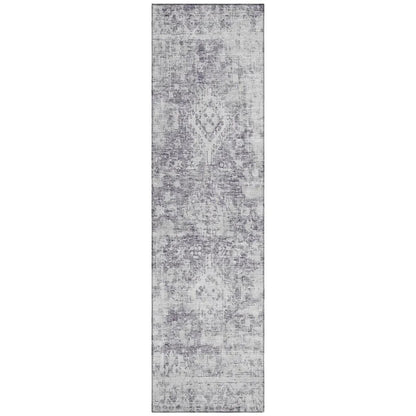 Lurea Purple Washable Indoor - Outdoor Rug - LOOMLAN - LOOMLAN Rugs - Outdoor Rugs