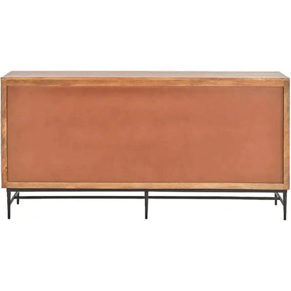 Dione Bone Inlay Designed 4 Door Sideboard - LOOMLAN - LOOMLAN - Sideboards