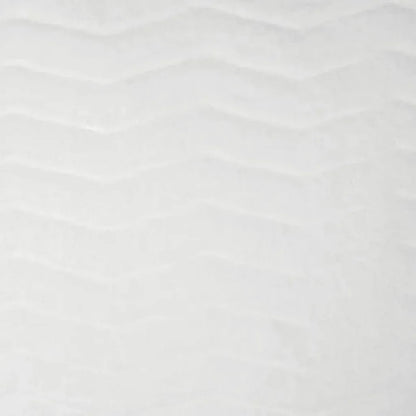 Lush Chevron Snow White Throw Pillow Insert - LOOMLAN - D.V. Kap - Throw Pillows