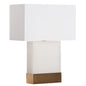 Luster White Alabaster Table Lamp