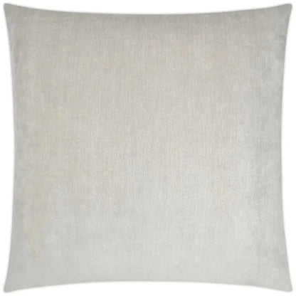 Lustrious Fog Grey Throw Pillow With Insert - LOOMLAN - D.V. Kap - Throw Pillows