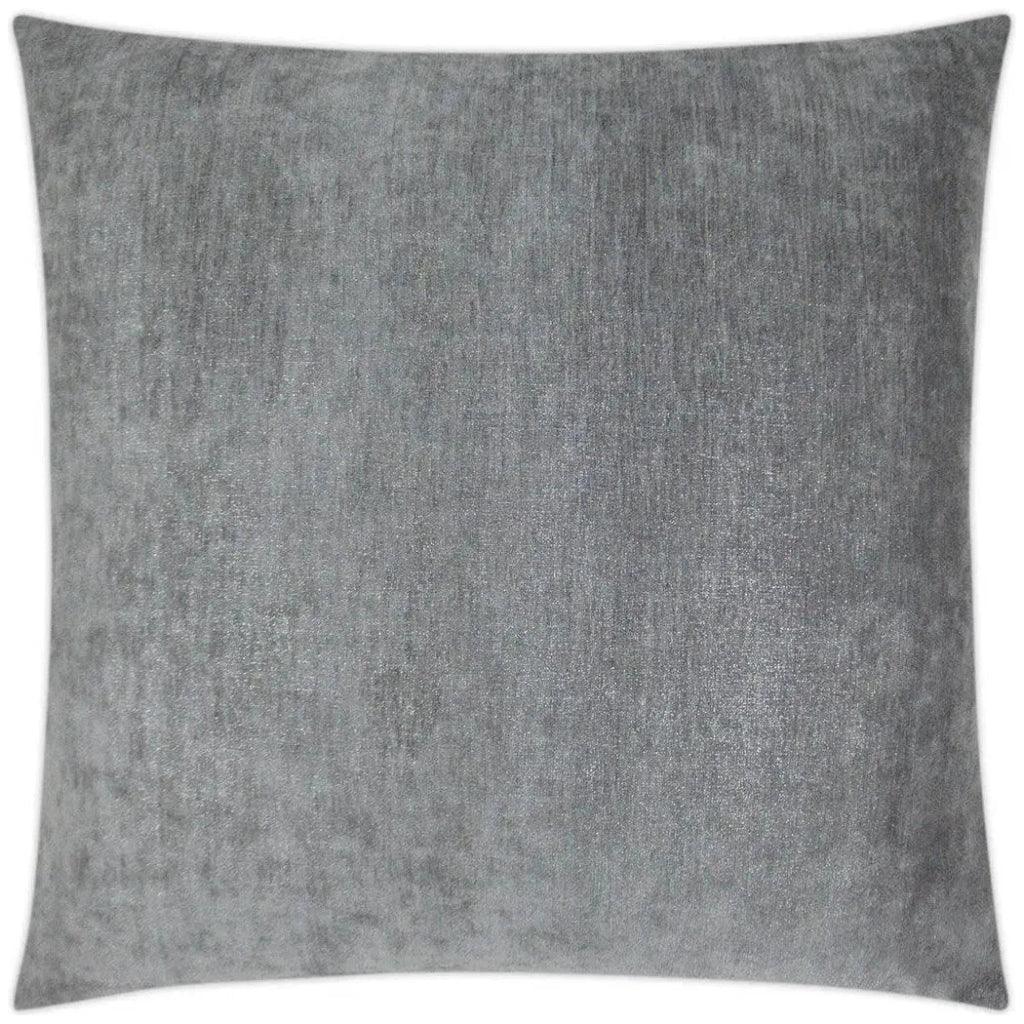 Lustrious Grey Throw Pillow With Insert - LOOMLAN - D.V. Kap - Throw Pillows