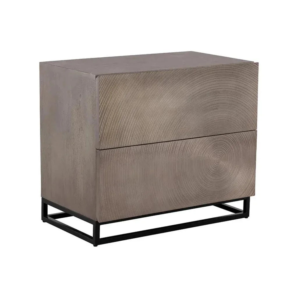 Lutana Nightstand With Ample Storage And - LOOMLAN - SUNPAN - Nightstands