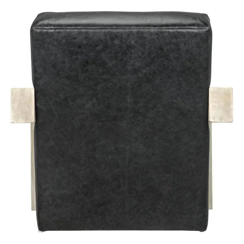 Luther Leather Luxurious Armchair - LOOMLAN - LOOMLAN - Club Chairs