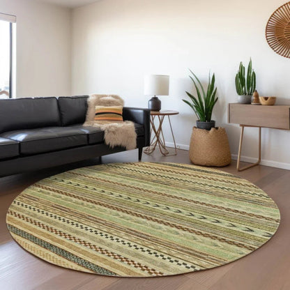 Luthyra Beige Washable Indoor - Outdoor Rug - LOOMLAN - LOOMLAN Rugs - Outdoor Rugs