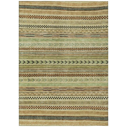 Luthyra Beige Washable Indoor - Outdoor Rug - LOOMLAN - LOOMLAN Rugs - Outdoor Rugs