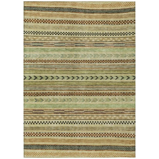 Luthyra Beige Washable Indoor - Outdoor Rug - LOOMLAN - LOOMLAN Rugs - Outdoor Rugs