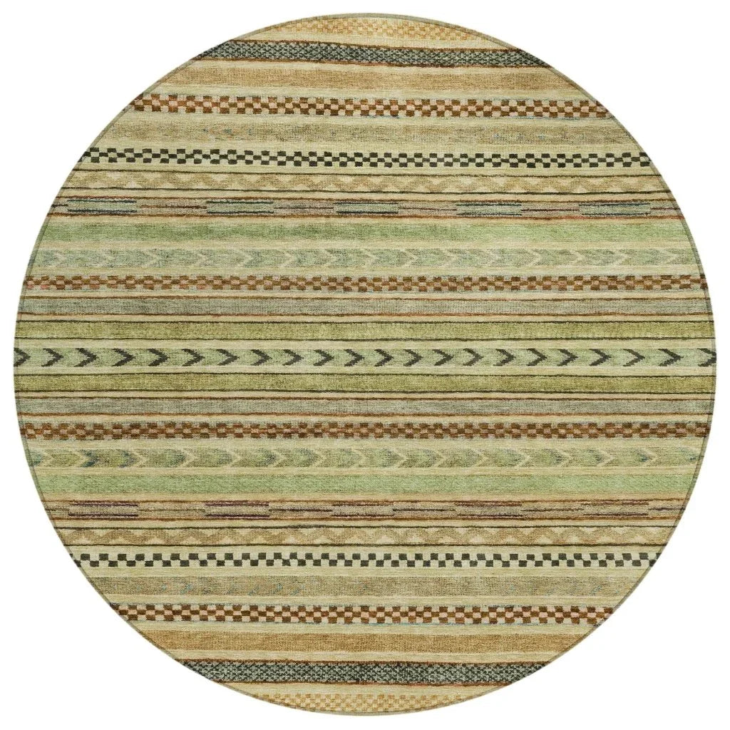 Luthyra Beige Washable Indoor - Outdoor Rug - LOOMLAN - LOOMLAN Rugs - Outdoor Rugs