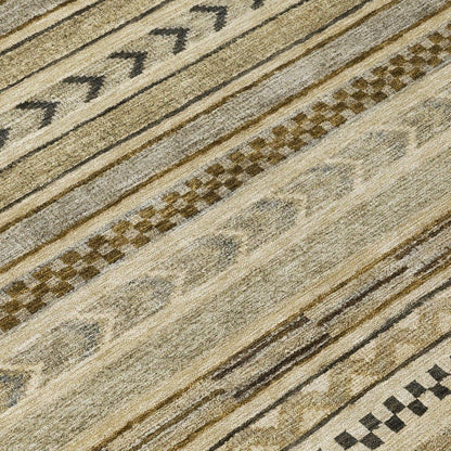 Luthyra Chocolate Washable Indoor - Outdoor Rug - LOOMLAN - LOOMLAN Rugs - Outdoor Rugs