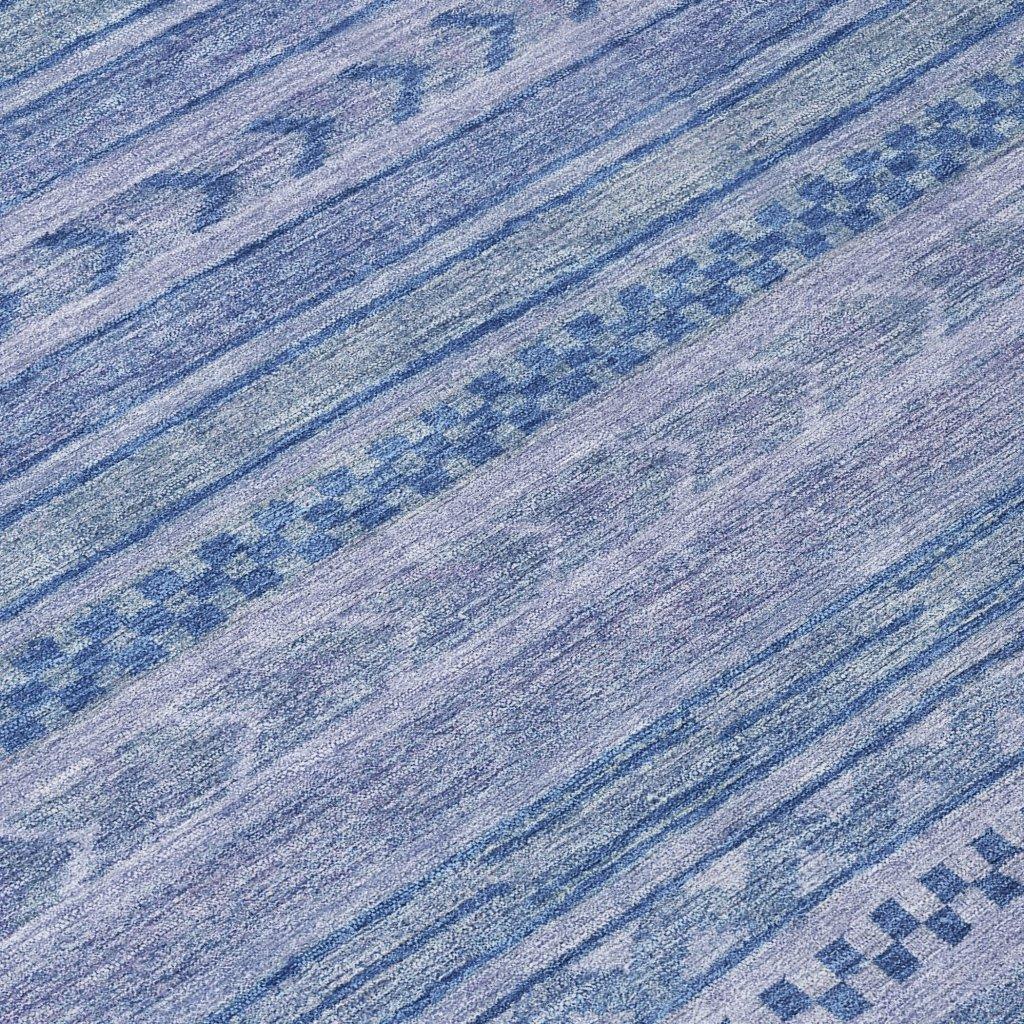 Luthyra Denim Washable Indoor - Outdoor Rug - LOOMLAN - LOOMLAN Rugs - Outdoor Rugs