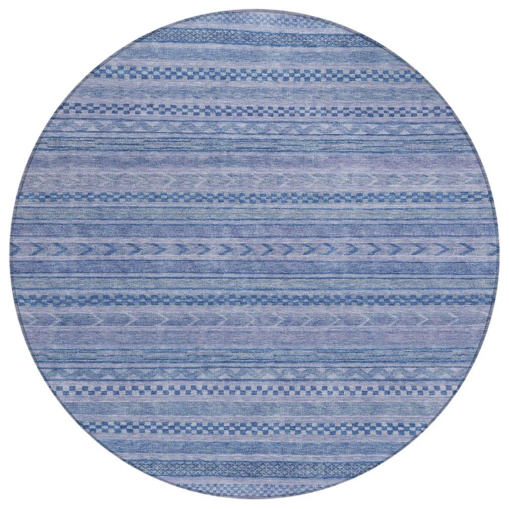 Luthyra Denim Washable Indoor - Outdoor Rug - LOOMLAN - LOOMLAN Rugs - Outdoor Rugs