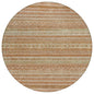 Luthyra Orange Washable Indoor - Outdoor Rug - LOOMLAN - LOOMLAN Rugs - Outdoor Rugs