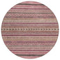 Luthyra Pink Washable Indoor - Outdoor Rug - LOOMLAN - LOOMLAN Rugs - Outdoor Rugs