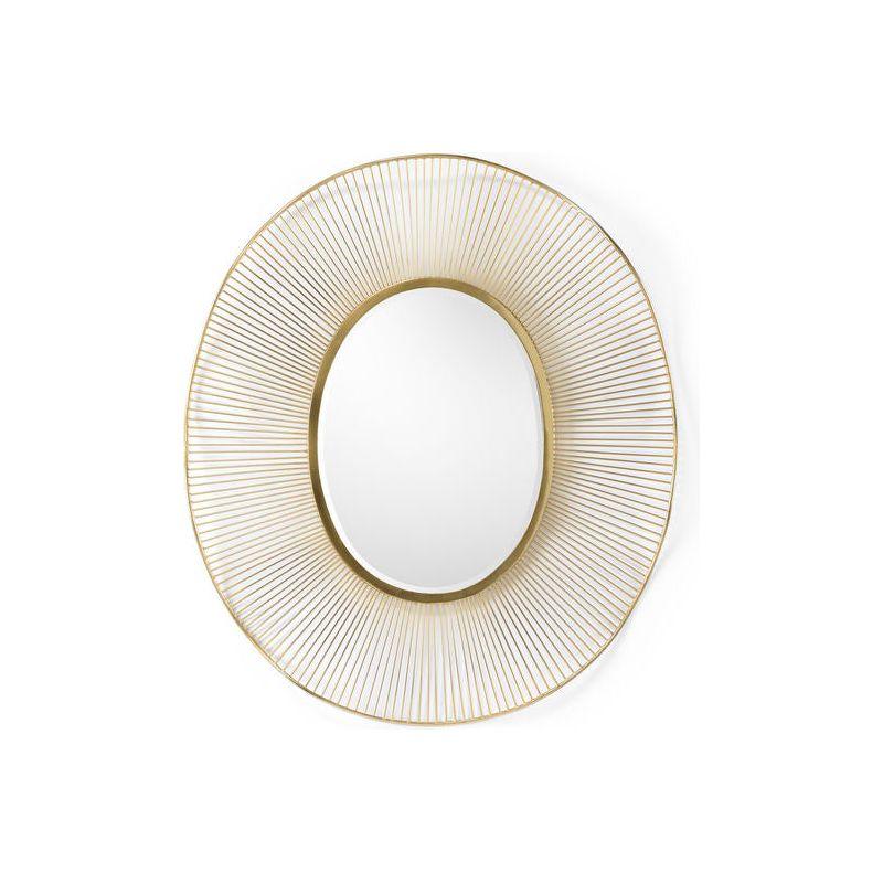 Luton Iron Framed Wall Mirror - LOOMLAN - Wildwood - Wall Mirrors