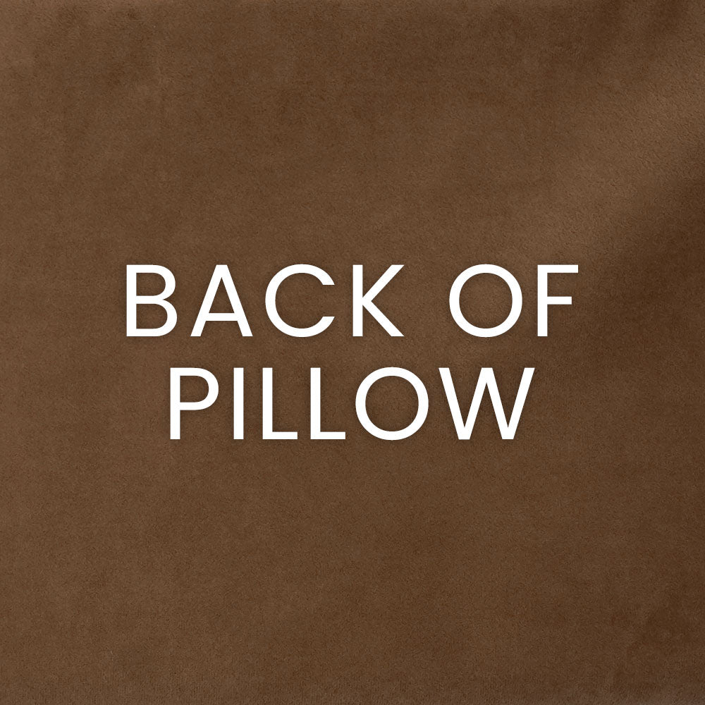 Luv Bunny Brown Throw Pillow