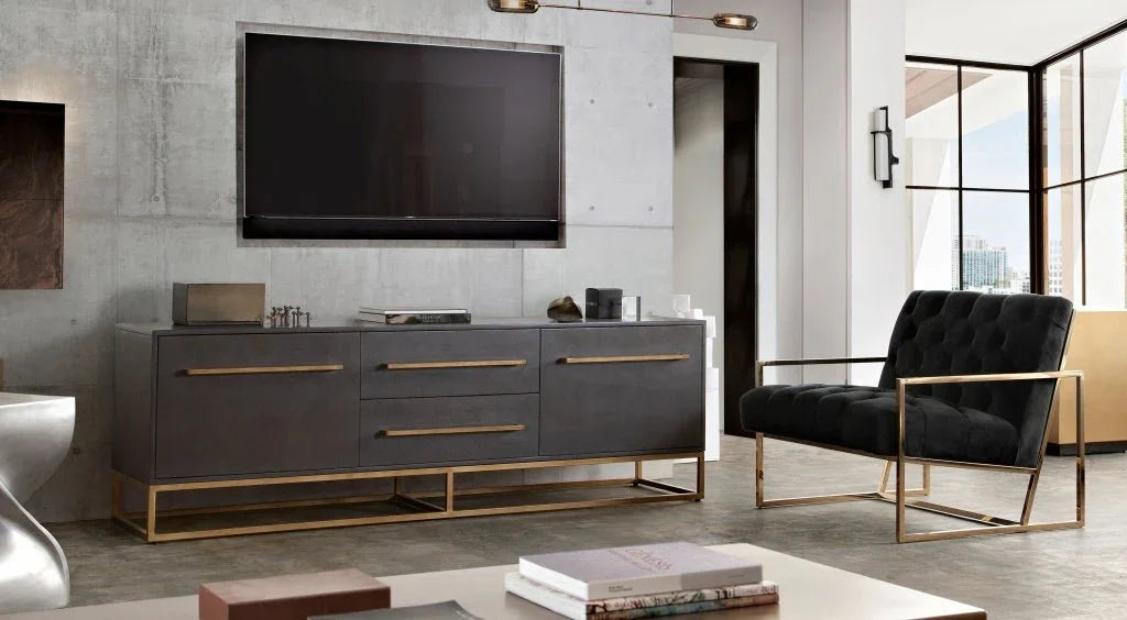 Luxe Black Tufted Velvet Accent Chair - LOOMLAN - Diamond Sofa - Club Chairs