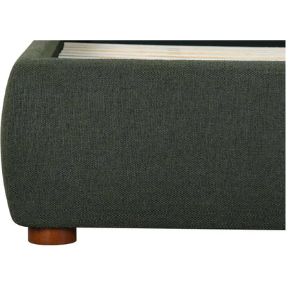 Luzon Wood Green Bed - LOOMLAN - Moe's Home - Beds