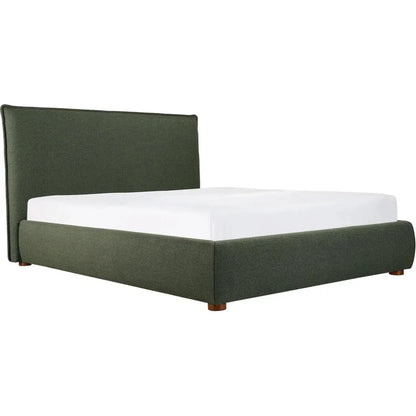 Luzon Wood Green Bed - LOOMLAN - Moe's Home - Beds