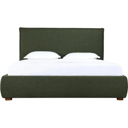 Luzon Wood Green Bed - LOOMLAN - Moe's Home - Beds